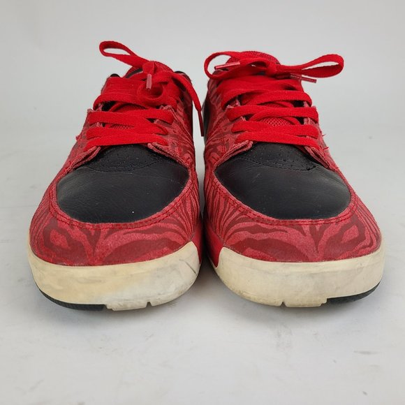 2013 Nike SB Low P-Rod 7 Size 11.5 Paul Rodriguez Premium University Red Zebra main image 4